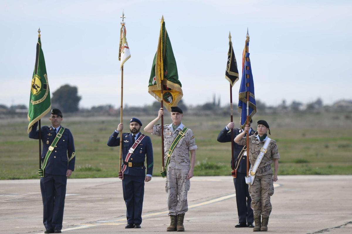 78° aniversario del primer lanzamiento paracaidista del Ejército del Aire en Alcantarilla
