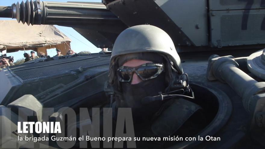 La brigada Guzmán el Bueno se prepara para su misión en Letonia.