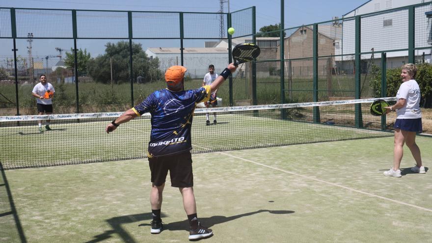 Pádel solidario en Castelló