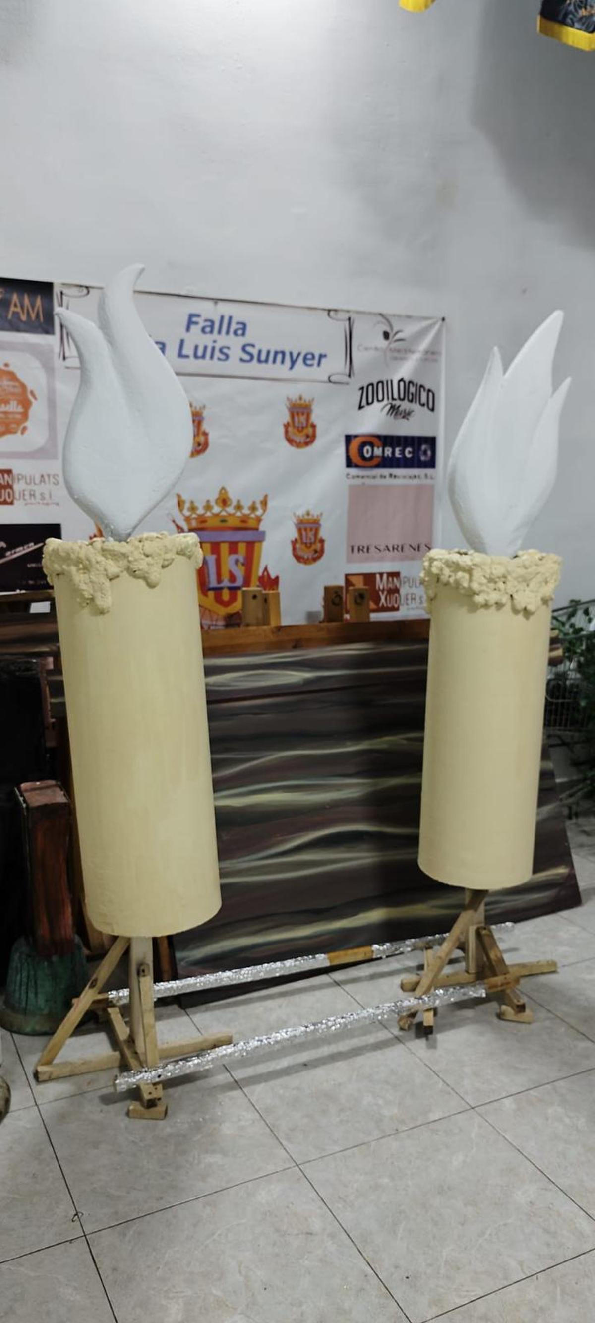 Uno de los ninots de la falla.
