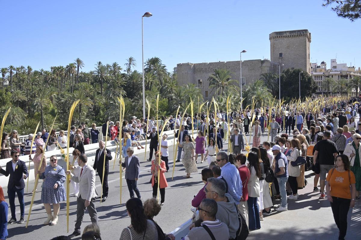 Procesion de Domingo de Ramos de Elche