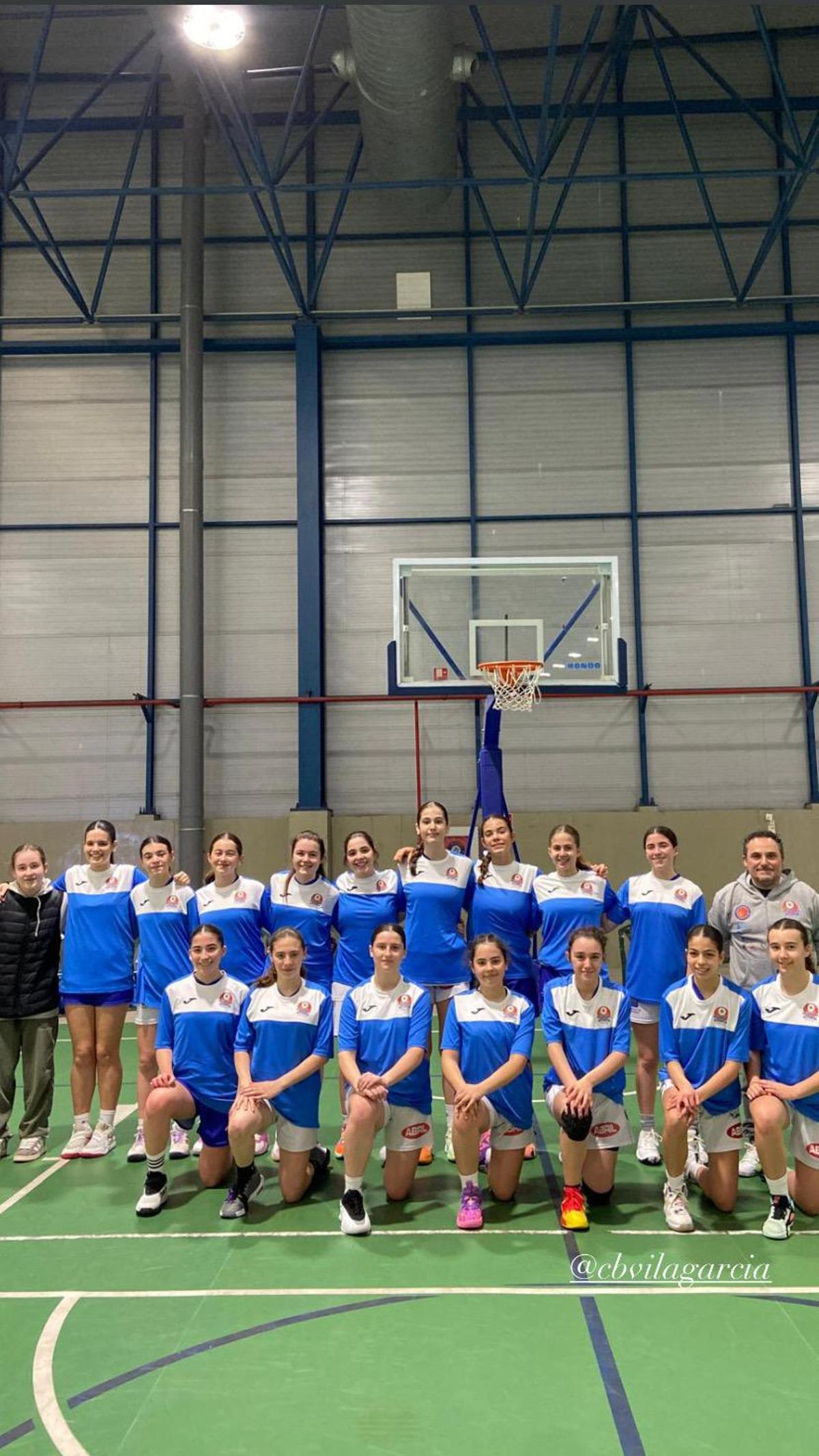 El equipo infantil del Rosalía Fedesa