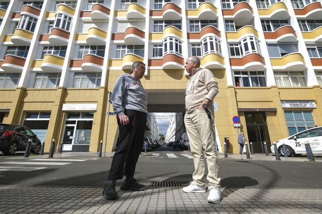 Edificio España, en el barrio de Schamann (Las Palmas de Gran Canaria)