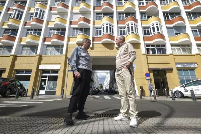 Edificio España, en el barrio de Schamann (Las Palmas de Gran Canaria)
