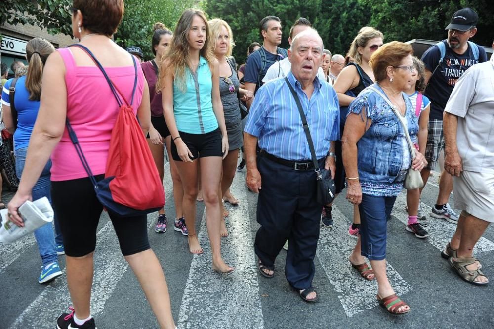 Romería de la Virgen de la Fuensanta: Paso por Flo