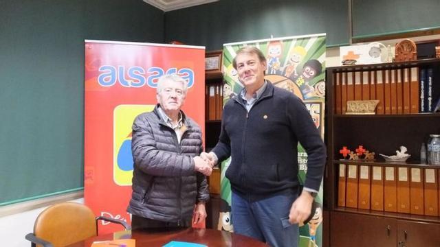 Alsara y Cordobasket unidos por el deporte .