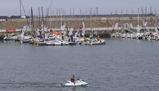 La regata Transgascogne llega con un día de antelación