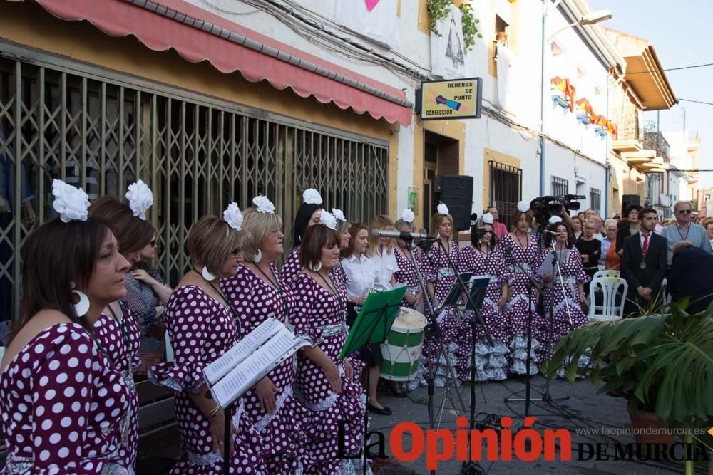 Traslado de la Virgen de la Esperanza al barrio de