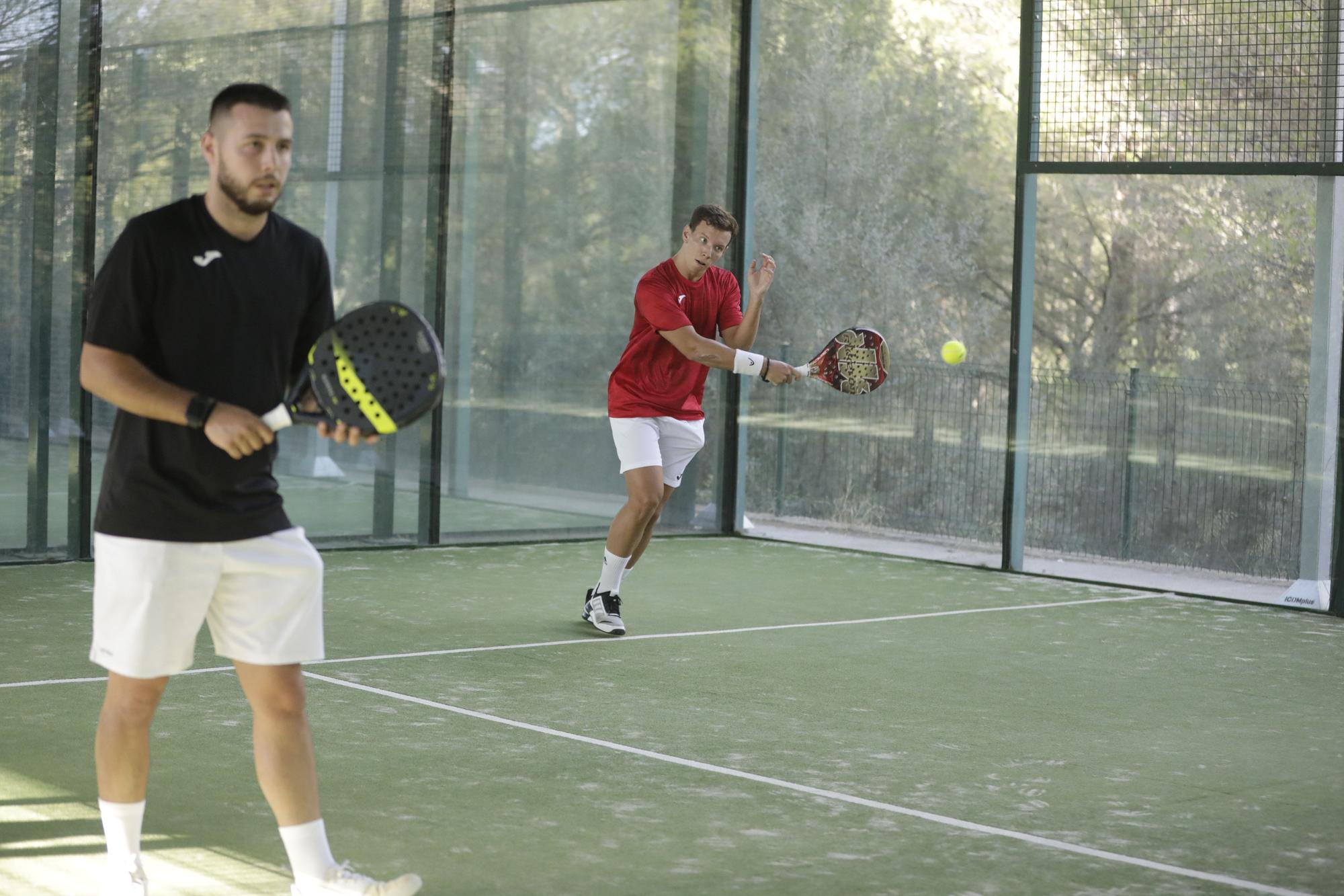 20 Torneo de pádel Diario de Mallorca -Trofeo Estrella Damm | Más de 40 partidos en el segundo día del Estrella Damm