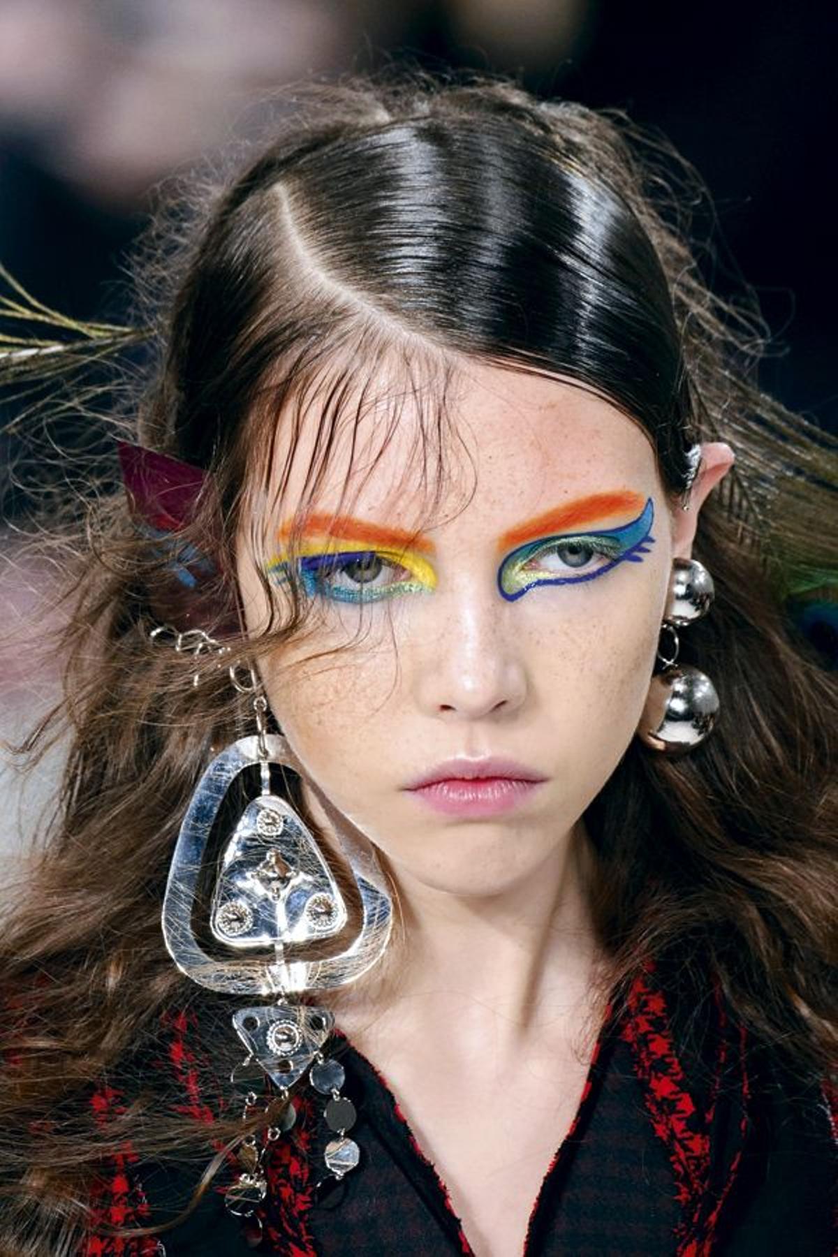 Visto en pasarela, 'Ultra Bold': maquillaje del desfile de Maison Margiela