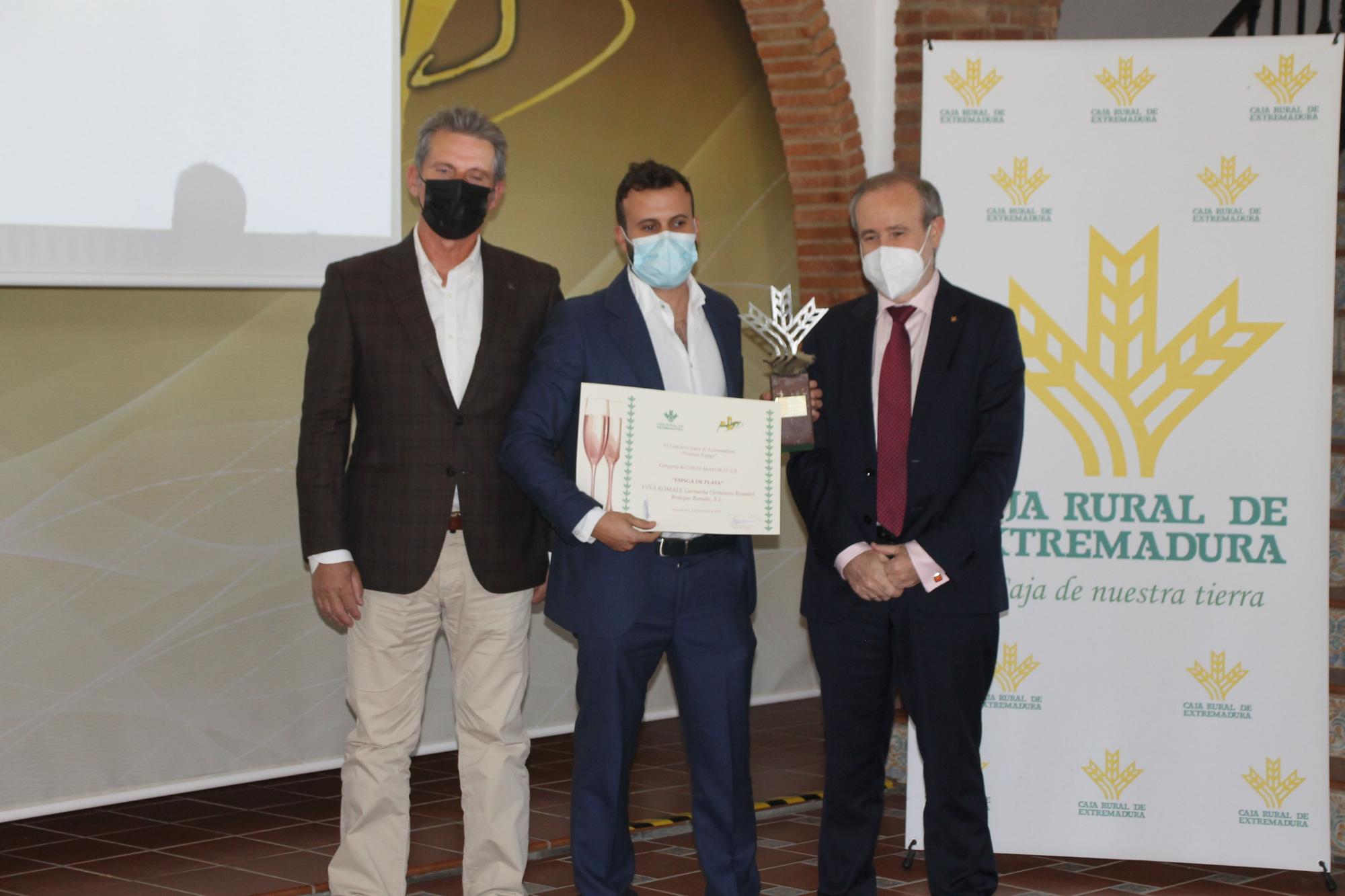 Entrega de los XXII Premios Espiga Jamón Ibérico Dehesa de Extremadura y VI Cava de Extremadura