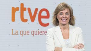 Marta Carazo, nueva presentadora del Telediario 2 de La 1 de TVE.