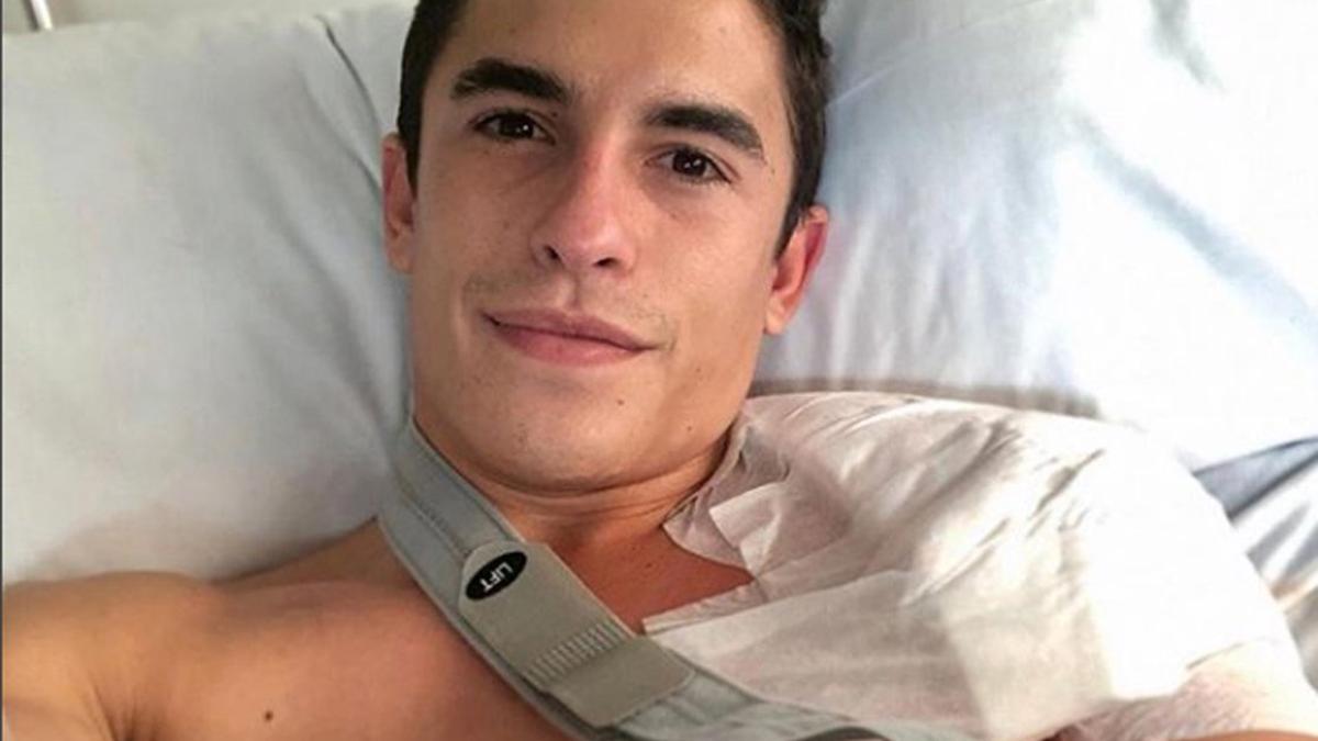 Marc Márquez, tras su operación