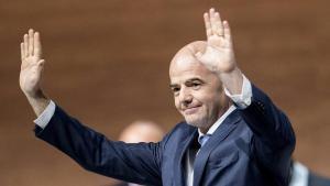 Infantino, en un acto de la FIFA.