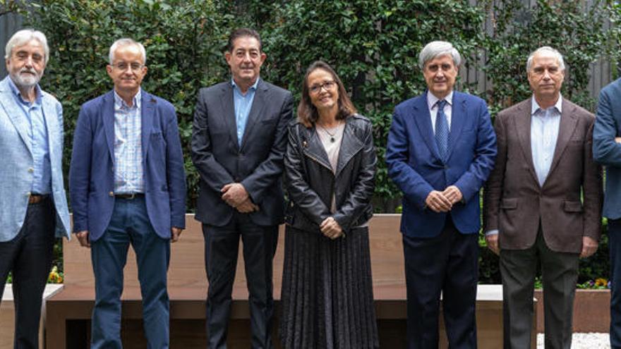 Andreu Palou, Andrés Otero, Luis Pla, María Pilar Vinardell, Juan José Badiola, Arturo Anadón i Daniel Ramón