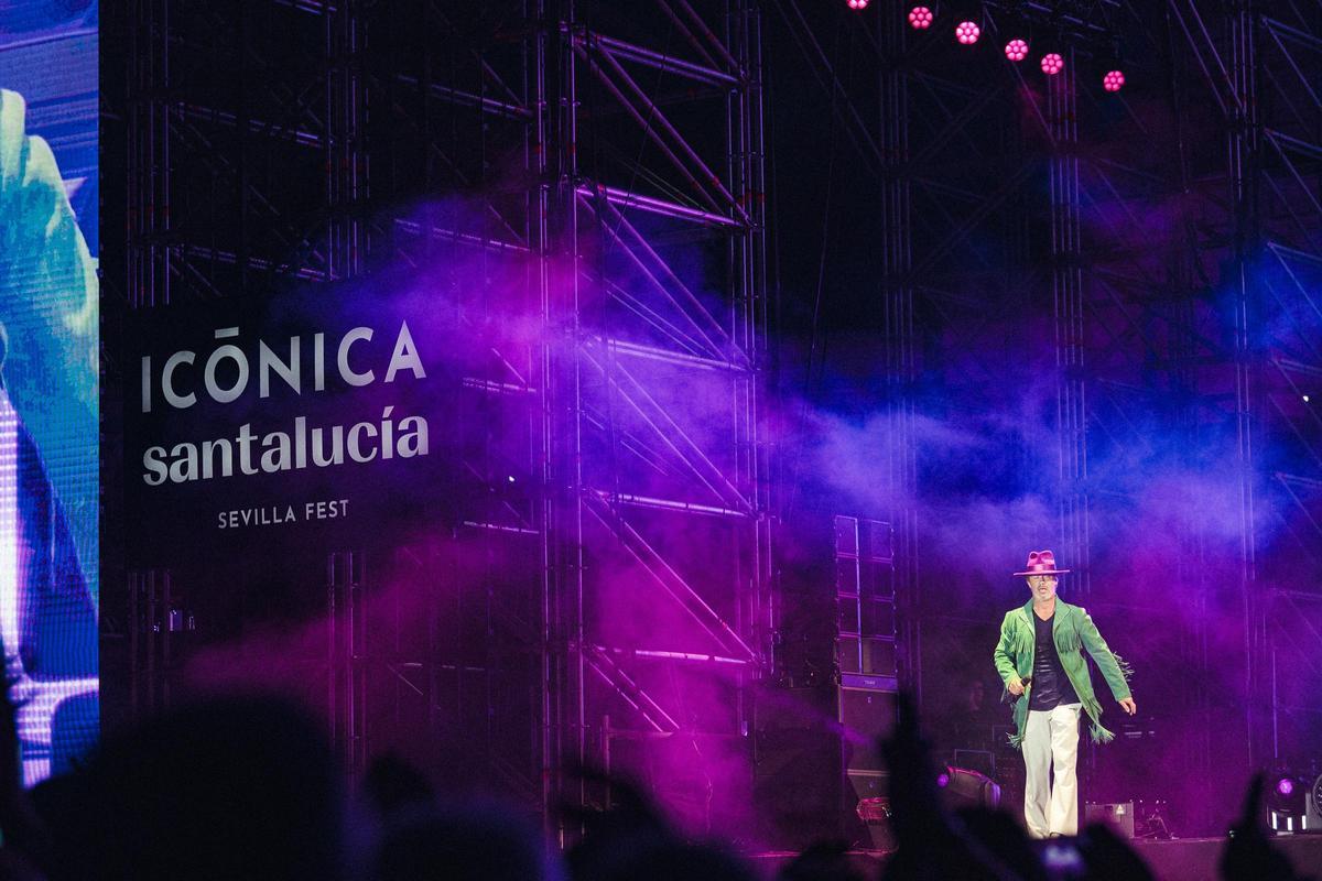 Las mejores imágenes del concierto de Jamiroquai en Sevilla