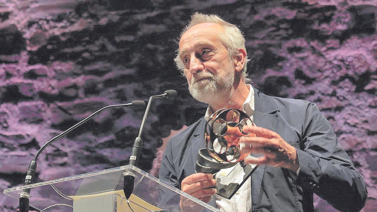 Gonzalo de Castro recibe el San Pancracio la 28º edición del festival de cine de Cáceres