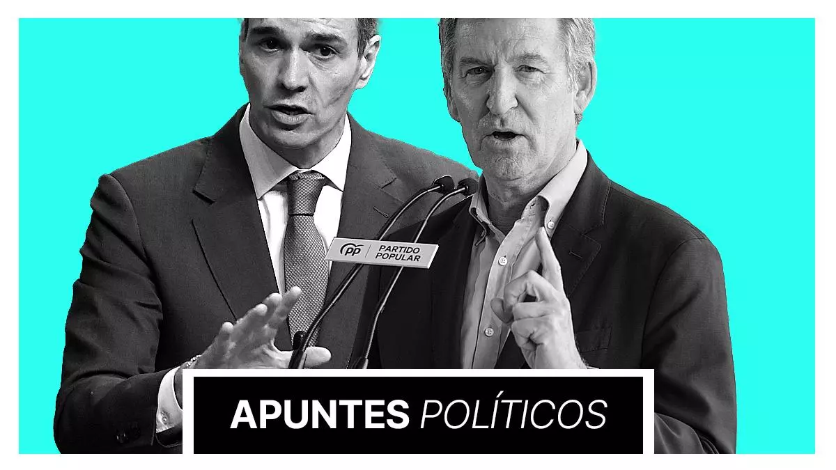 Sánchez y el PP, en un apagón permanente