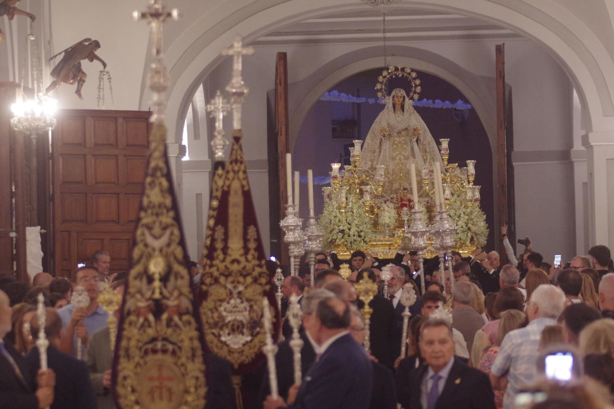 Procesión de Pentecostés de la Virgen del Rocío por la Victoria, 2025
