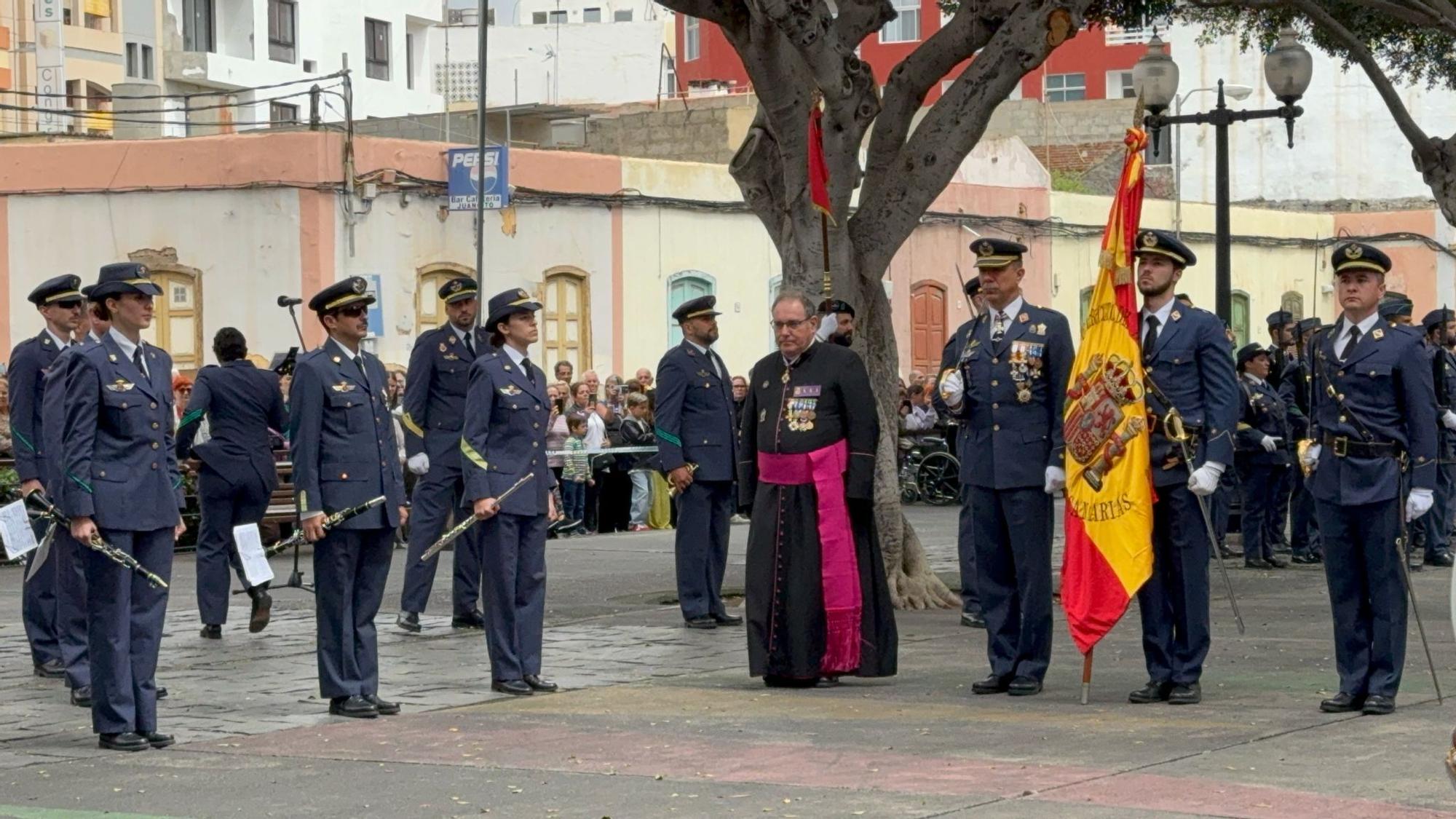 Jura de bandera de 82 civiles en el parque Franchy Roca de Telde