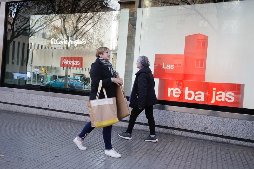 Las rebajas en Palma, en imágenes