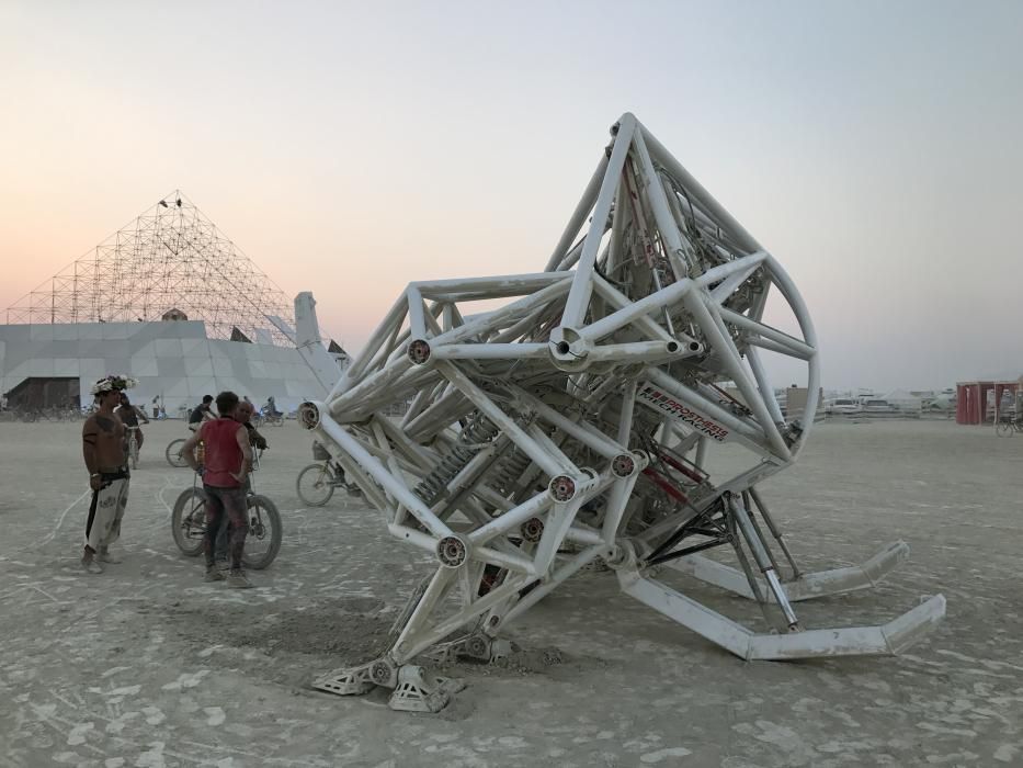 Reconocimiento al 'Ibiza Camp' en el Burning Man