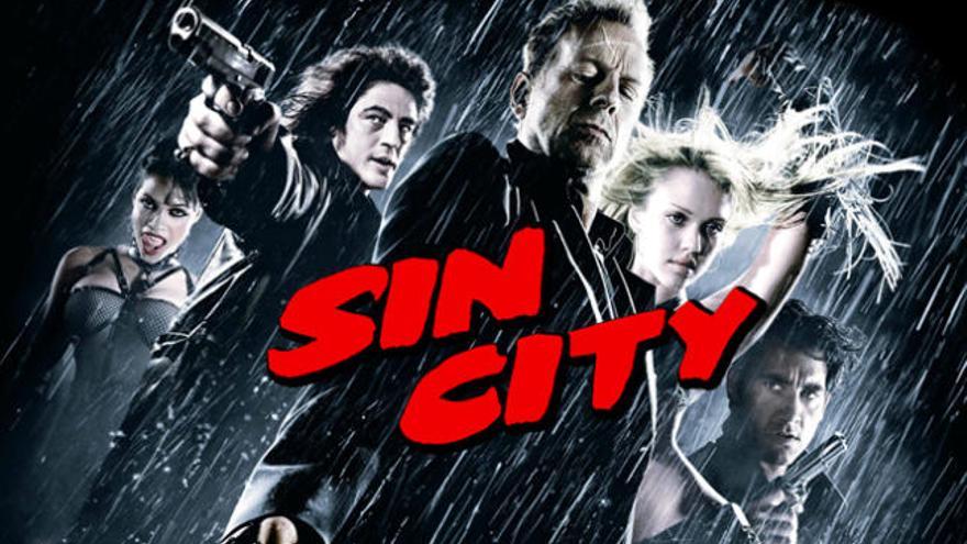 El cartel de la primera entrega de &#039;Sin City&#039;.