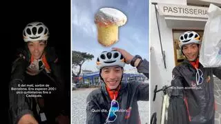 Un aventurer fa més de 200 quilòmetres en bici per comprar Taps de Cadaqués: "A la meva mare li venia de gust tastar-los"