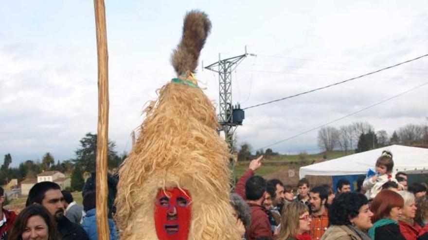 Un sidro, en el Domingo de Sidros y Comedies celebrado en enero.