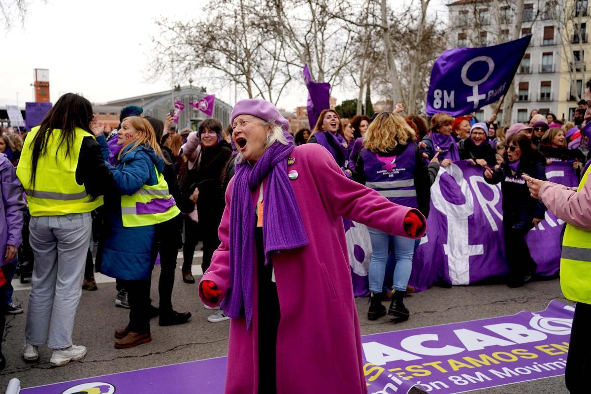 Madrid se moviliza el 8M, día internacional de la mujer