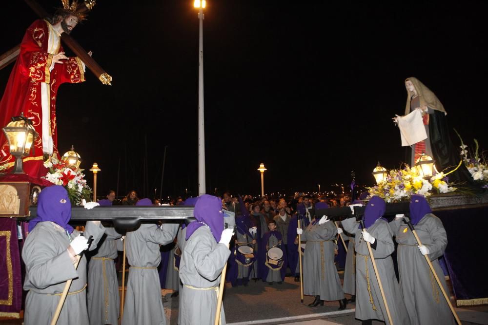 Procesión del Miércoles Santo en Gijón