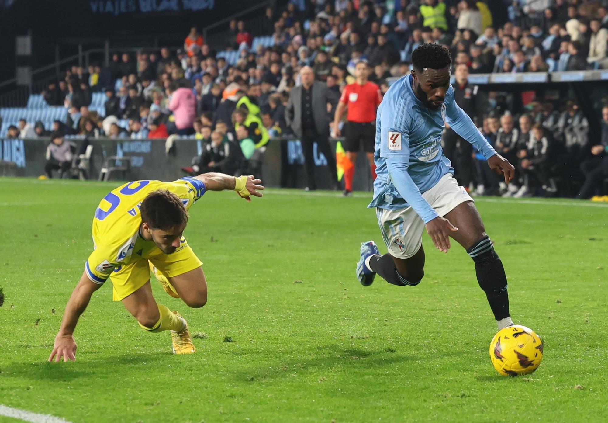 El Celta-Cádiz, en imágenes