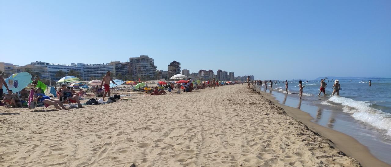 La playa de Gandia