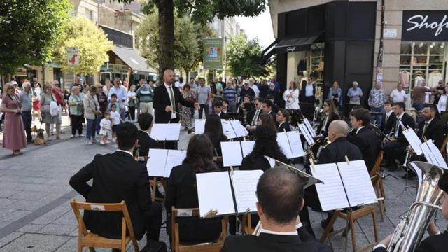 Un concierto en O Calvario del Ateneo Musical de Bembrive.