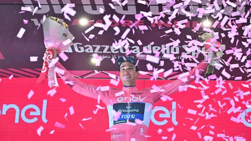 La 14ª etapa del Giro de Italia, en imágenes