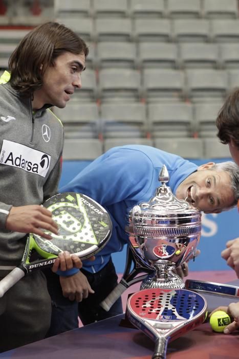 Presentación del World Padel Tour en Gijón