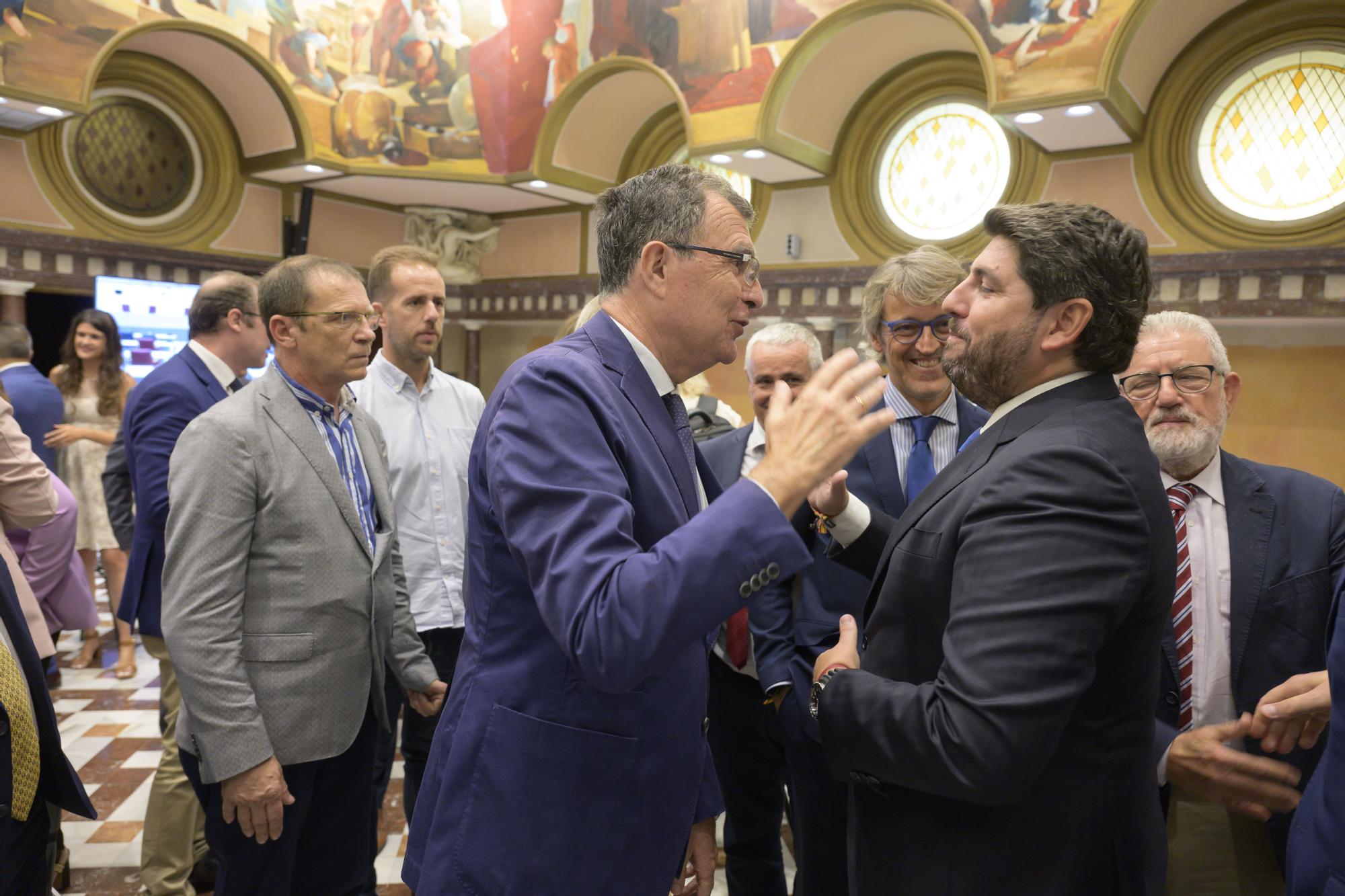 Primera sesión del segundo debate de investidura de López Miras en la Asamblea