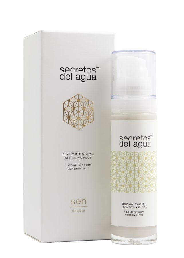 Crema facial sensitiva, Secretos del Agua