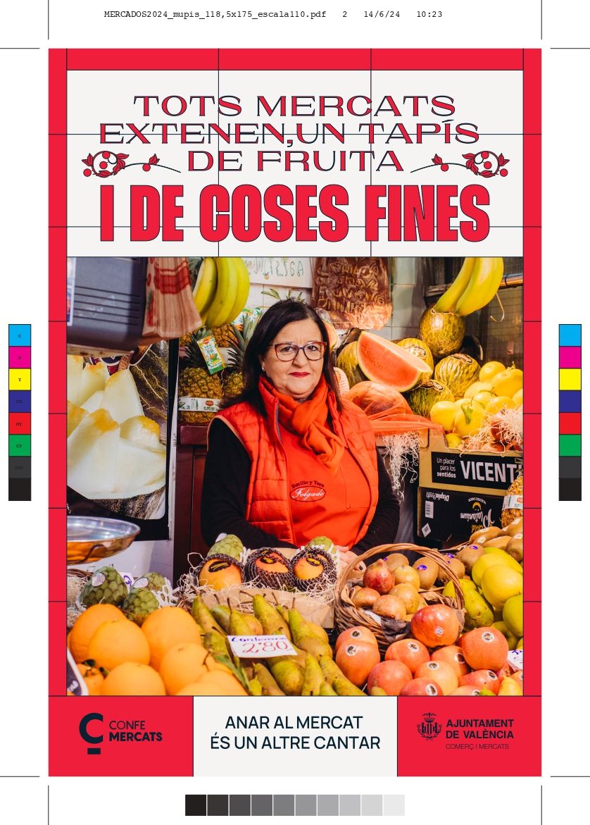 Así es la nueva campaña de los Mercados Municipales de València