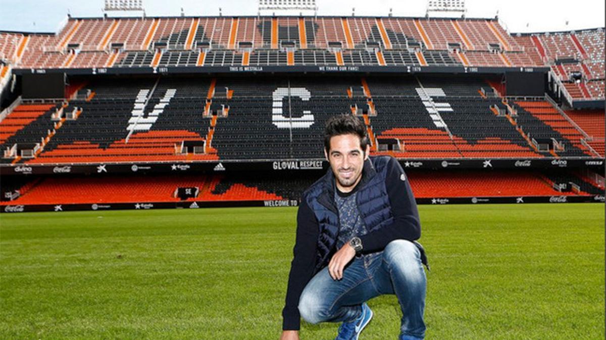 Vicente Rodríguez vuelve a Mestalla