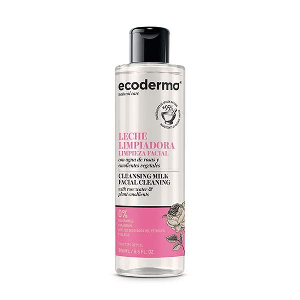 Leche limpiadora de ecoderma