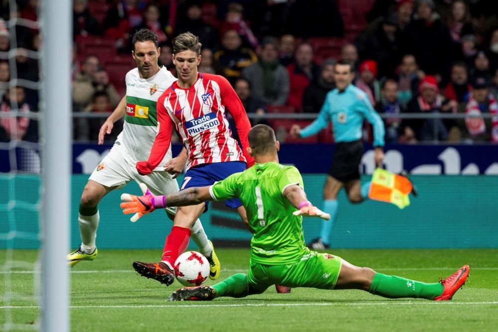 Atlético de Madrid - Elche de Copa del Rey