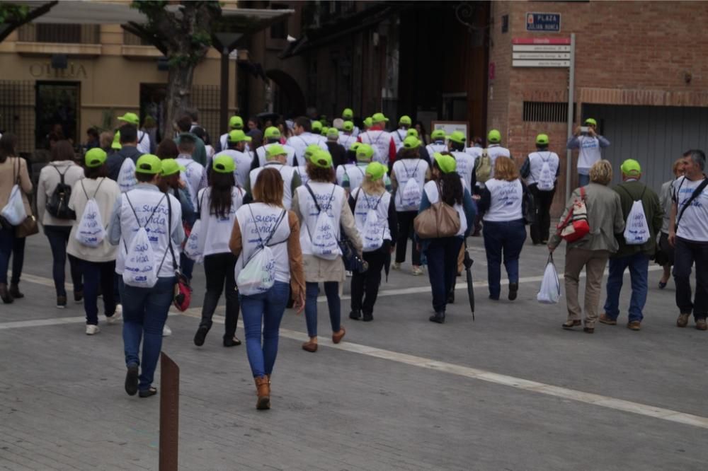 Marcha por los trastornos del sueño