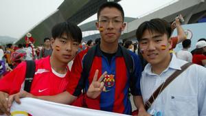 El Barça cuenta con una gran afición en Corea del Sur