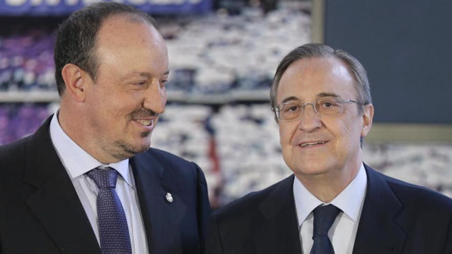 Florentino a Benítez: &quot;¿Sabes cuántas camisetas vende James? Kovacic ni una&quot;