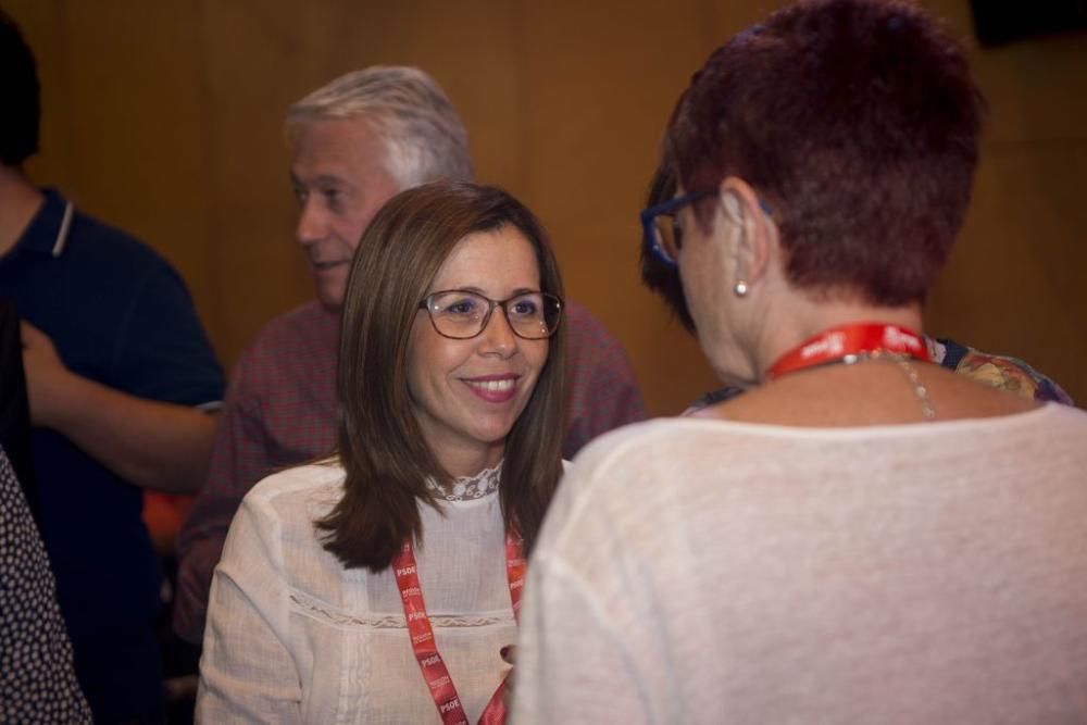 Clausura del congreso del PSRM en Cartagena