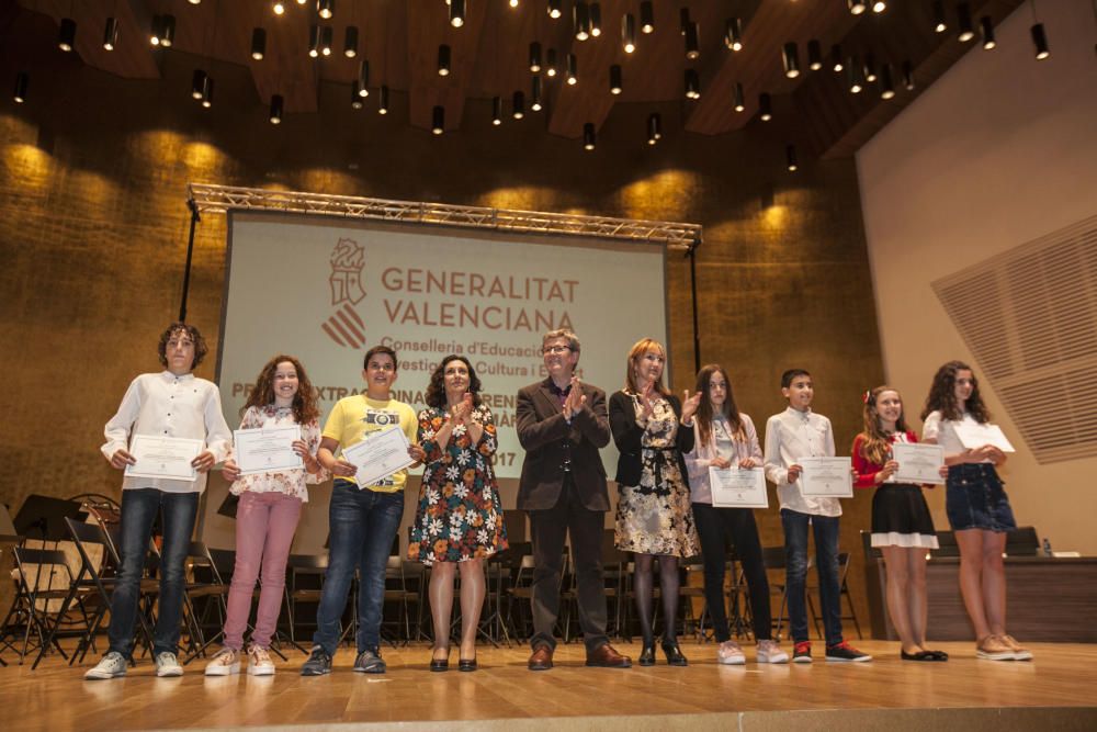 Estos son los alumnos de matrícula de honor de Primaria en la provincia