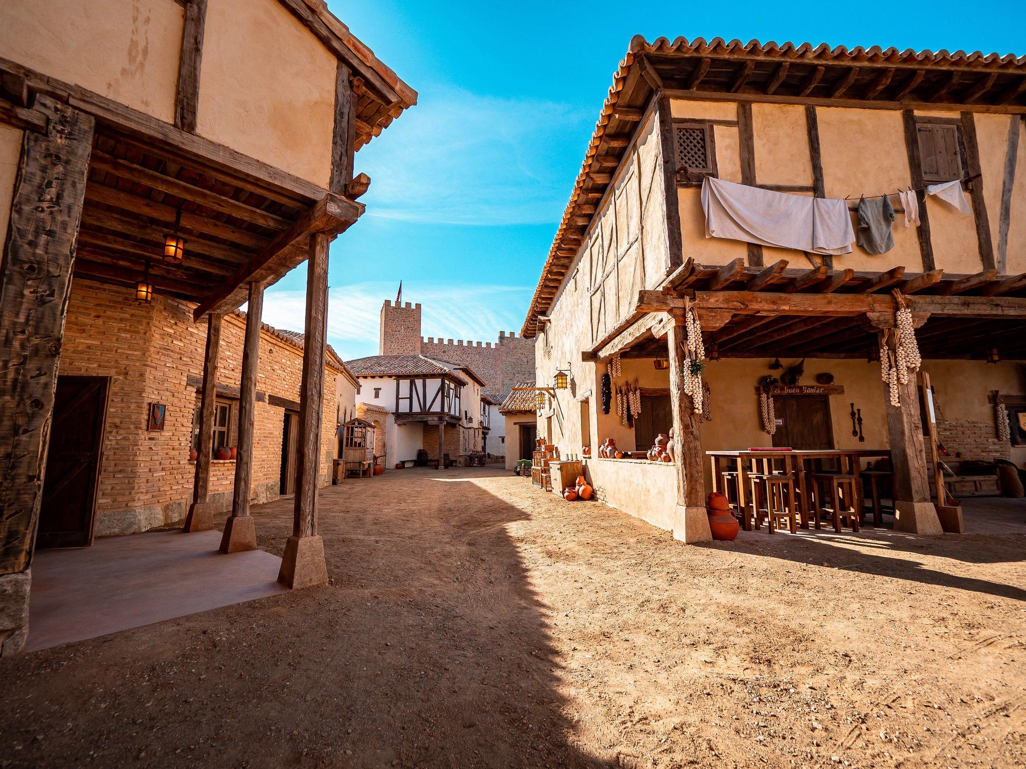 Imagen de uno de los escenarios de los espectáculos de Puy du Fou