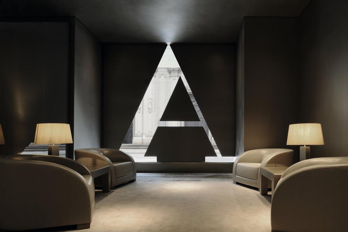 Lobby del Armani Hotel Milano