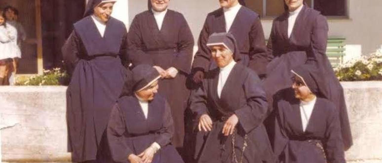 Un grupo de religiosas de Las Hermanas de la Caridad.